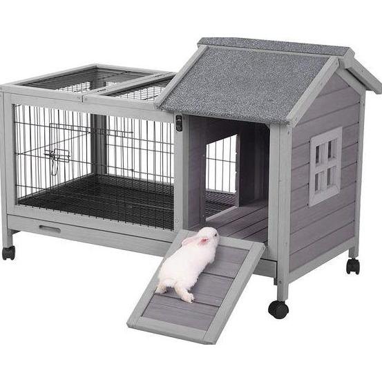 Kandang Kelinci | Kandang Kucing kayu Minimalis