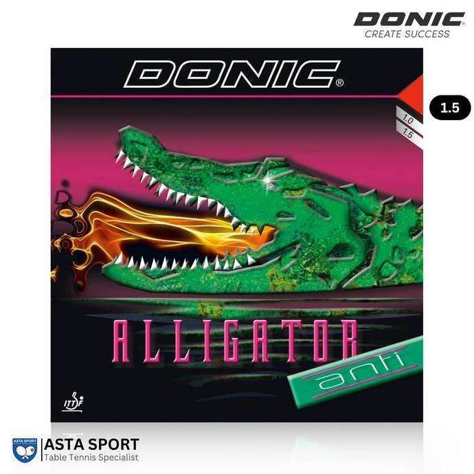 DONIC Alligator Anti Karet Pingpong Anti Spin (TERBAIK) (TERBARU) (TERMURAH)