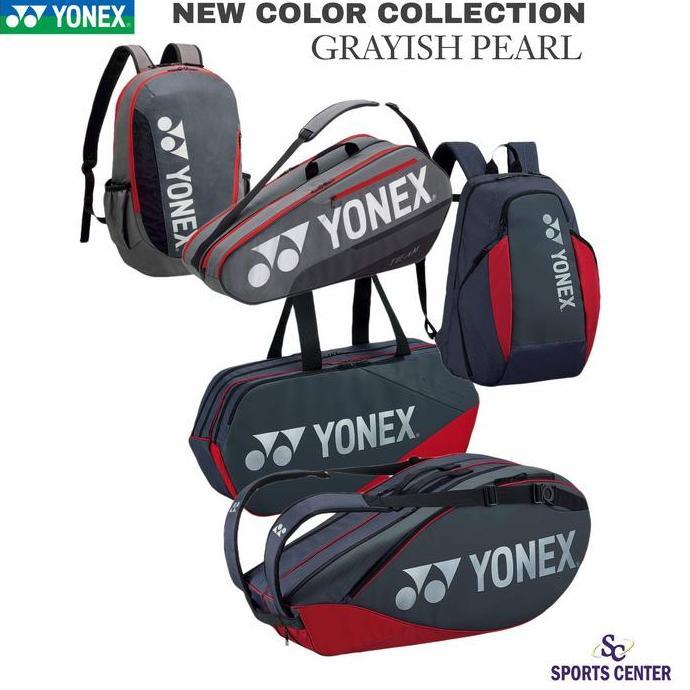 Tas Ransel Badminton Yonex Team BA 42112SEX / 42112 S EX Grayish Pearl (TERBAIK) (TERBARU) (TERMURAH