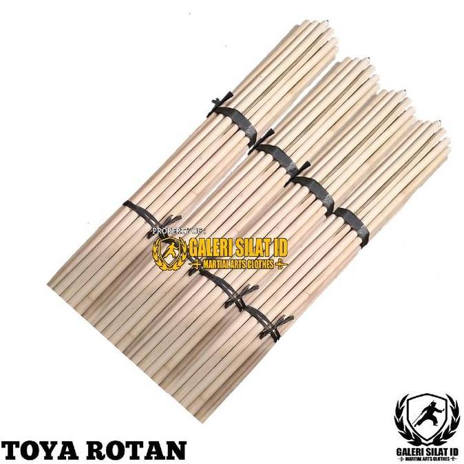 Toya Silat Rotan - Tongkat Toyak Wushu - Kayu Rattan (TERBAIK) (TERBARU) (TERMURAH)