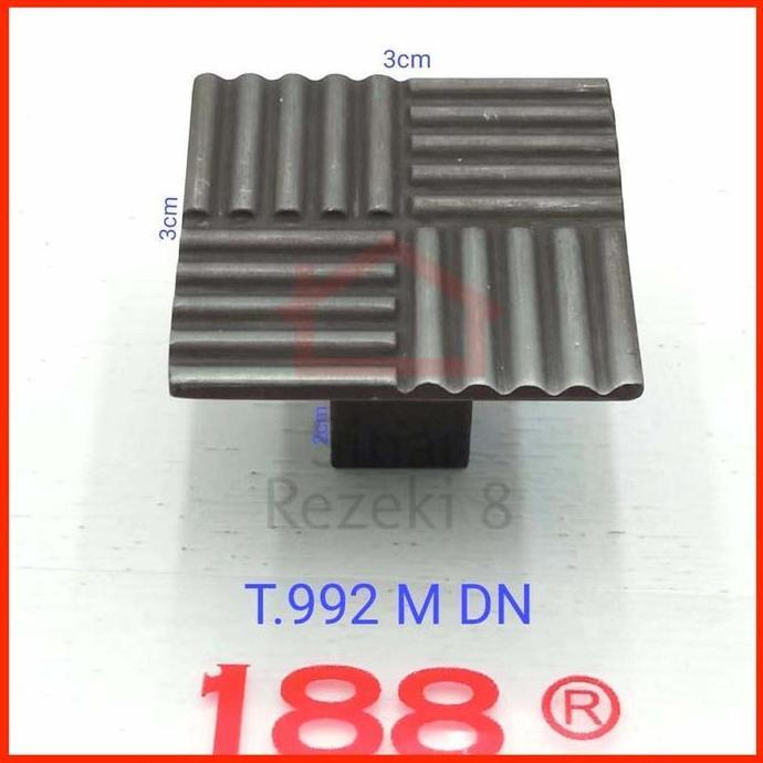 Tarikan 992 M DN / Kotak Handle Laci Pintu Lemari Antik Vintage Dapur