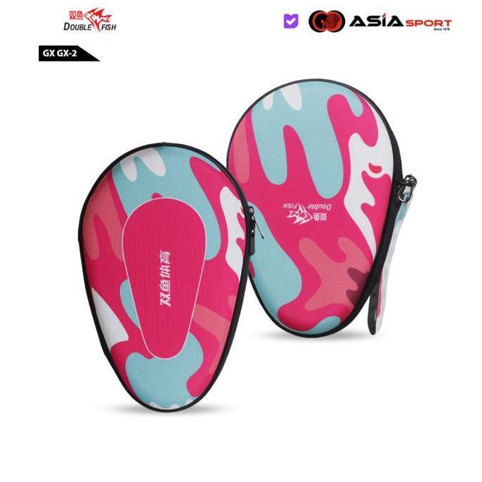 Bat Cover Table Tenis Doublefish GX | Tenis Meja | Tas Cover Bat Pingpong Tenis Meja (TERBAIK) (TERB