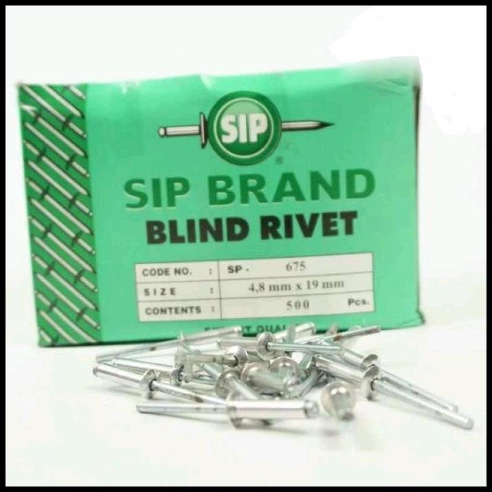 TERLARIS PAKU RIVET 4,8 MM X 19 MM  ( 500 PC ) 