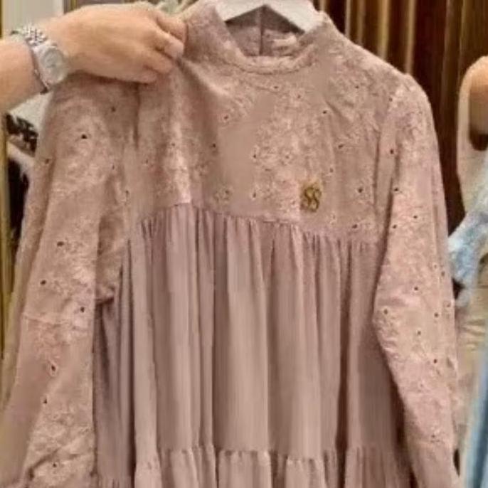 Grosir Shellasaukia Dress Umroh Hitam Terbaru Viral Langka Terbaru  Polos  Raya Gamis Terbaru Polos 