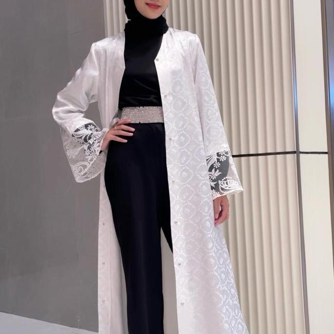 Sale Najm Boutique -Abaya Jasmine Premium -Abaya -Wanita -Muslimah -Outfit Premium Pesta Dewasa Kond