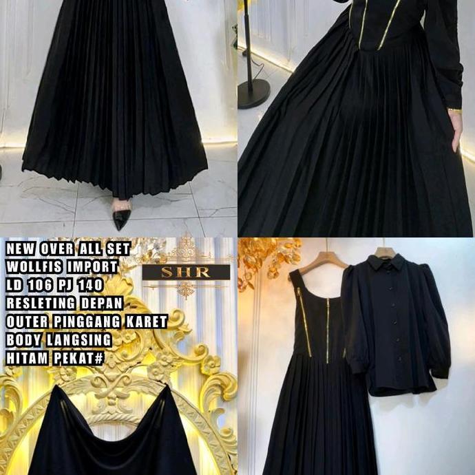 Sale NewReady Overall Zipper Set In 100%Ori Shr