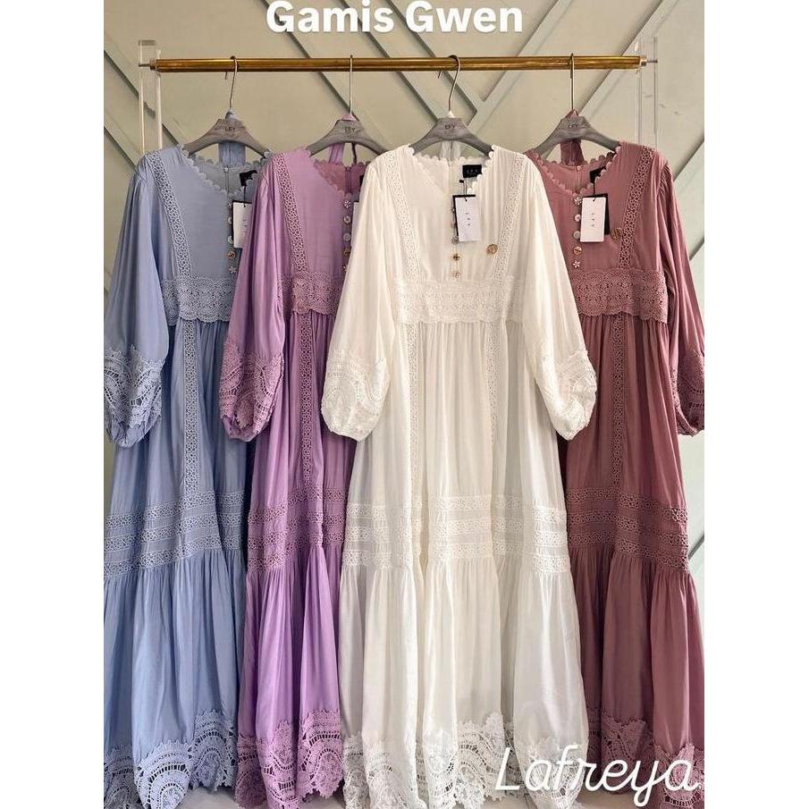 Grosir Cleome Lafreya Gamis Artemis Gwen Fashion Muslim WanitaLfy