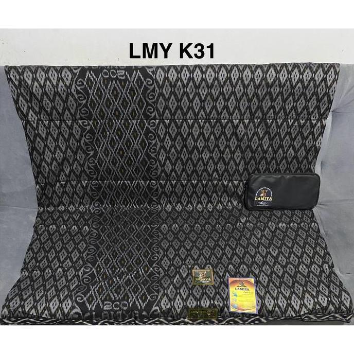 Sarung LAMIYA Jahit Tengah Bahan Mesres 200 dan 140