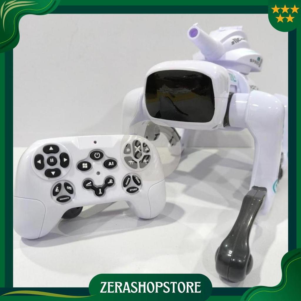 Mainan Robot Anjing Dog Rc Joget Unitree Mechdog Mainan Edukasi Anak Turret Robodog Canggih Nari Kad