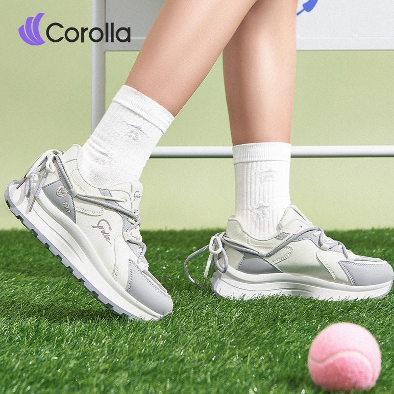 DISKON GOKIL COROLLA Haze Sepatu wanita abu-abu casual platform tinggi sneakers sekolah COX3323402