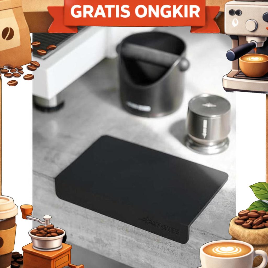 Mhw-3Bomber Silicone Pad Coffee Tamper Mat - Tatakan Alas Portafilter Espresso Tamping Pad Alas Tamp