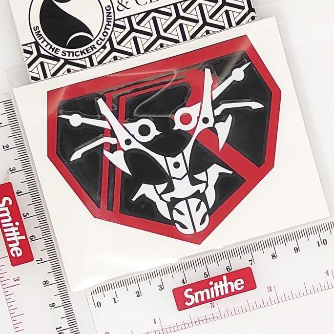 Thebest- Stiker Shin Kamen Rider masked rider Logo 2023 Cutting Sticker Mobil