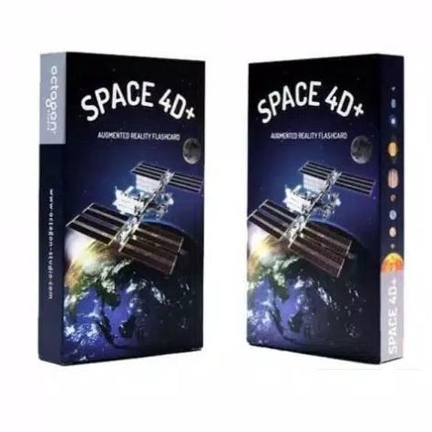 KARTU SPACE 4D+ MAINAN EDUKATIF FLASH CARD EDUKASI SISTIM TATA SURYA PLANET SEMESTA