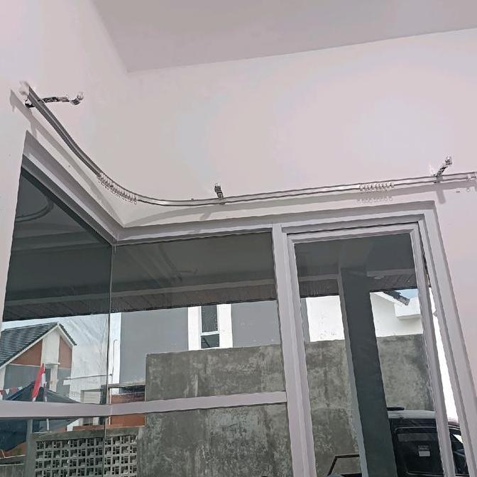 Promo Rel Gorden Lengkung / Rel Gorden Fleksibel / Rel Gorden Elastis Cod