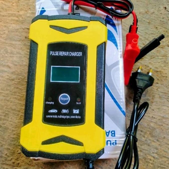 Foxsur 12 V 5A Motor Mobil Bater Charger aki repear