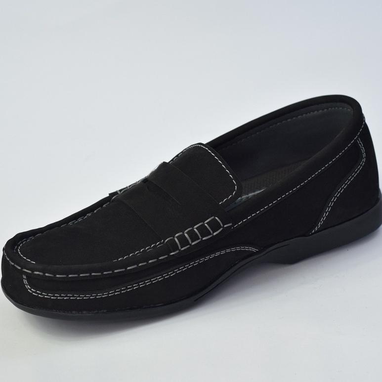 PALING DICARI Sepatu Casual Pria Kulit Asli Moccasin Sepatu Kasual Loafers Moccasin Grammer