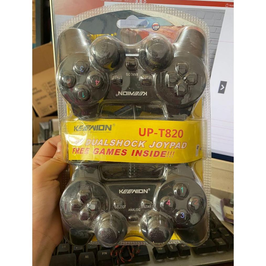 Gamepad Stik Joystick USB double PS PC KEENION Original