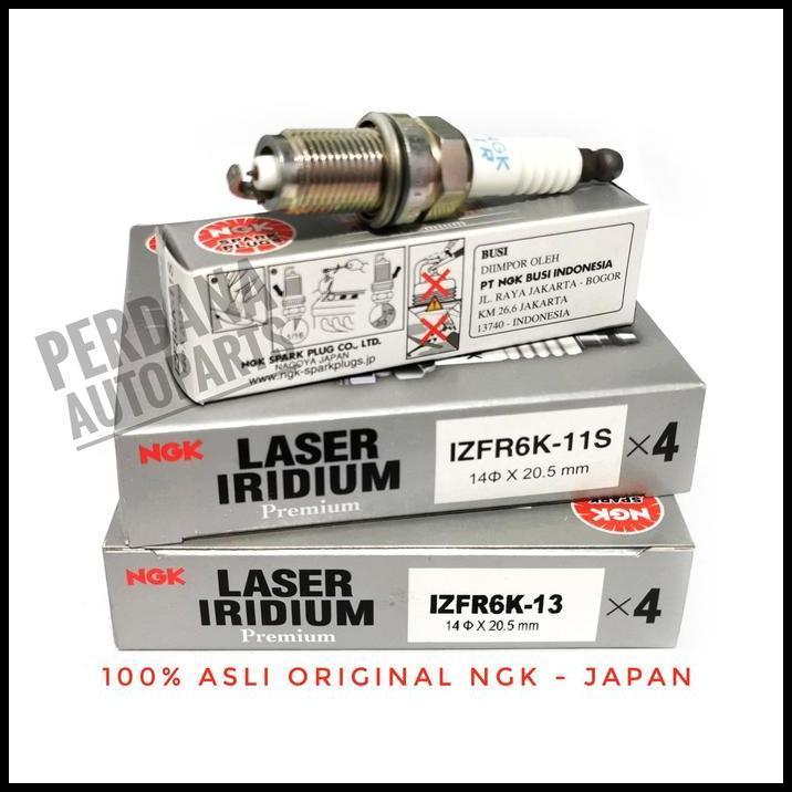 BEST DEAL BUSI NGK LASER IRIDIUM JAPAN IZFR6K-11 / IZFR6K-13 ASLI ORIGINAL 
