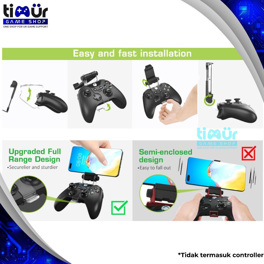 Mobile Clamp Game Klip Holder HP Phone Android Stik Stick Xbox One Series