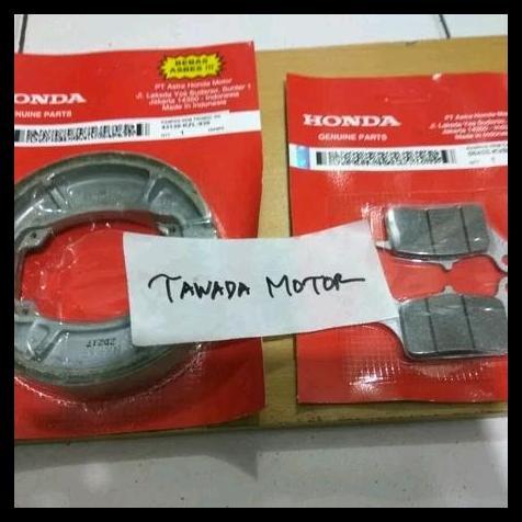 DISKON KANVAS REM SET DEPAN BELAKANG HONDA VARIO 110 VARIO 110 ESP 