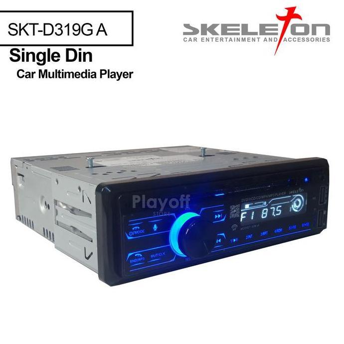 Murah Single Din Dvd Multimedia Player Bluetooth Usb