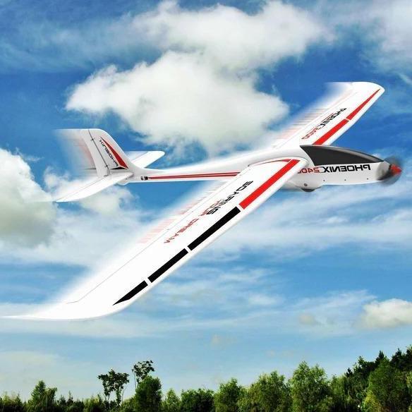 Promo Volantex Phoenix 2400 2400Mm Long Range Puller Glider Rc Airplane Pnp