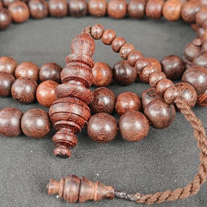 Tasbih Kayu Galih asem Asli kualitas super | Tasbih Kayu bertuah Nusantara Muslim