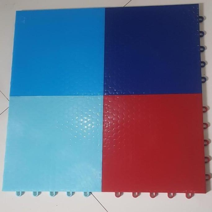 interlock futsal, volley, badminton garansi