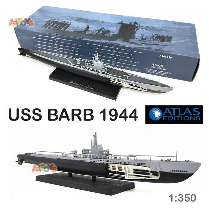 Diecast kapal perang mainan kapal induk miniatur kapal selam mainan PEM