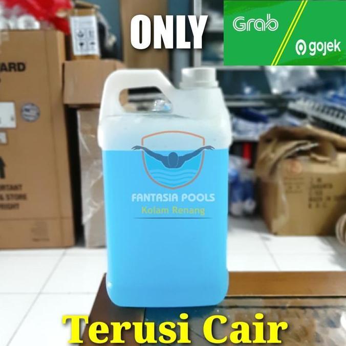 Terusi Cair / Obat Anti Lumut / Penjernih Air Kolam Renang