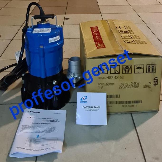 Airpro- Pompa Celup Tsurumi Hs2.4S ( Submersible Pump ) 2 Inch