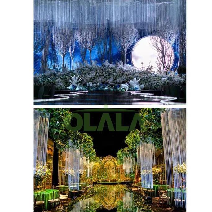 Grandfather- CodTirai Benang Glitter Gliter Polos Tirai Jendela Tirai Benang Tirai Pintu Curtain Oll