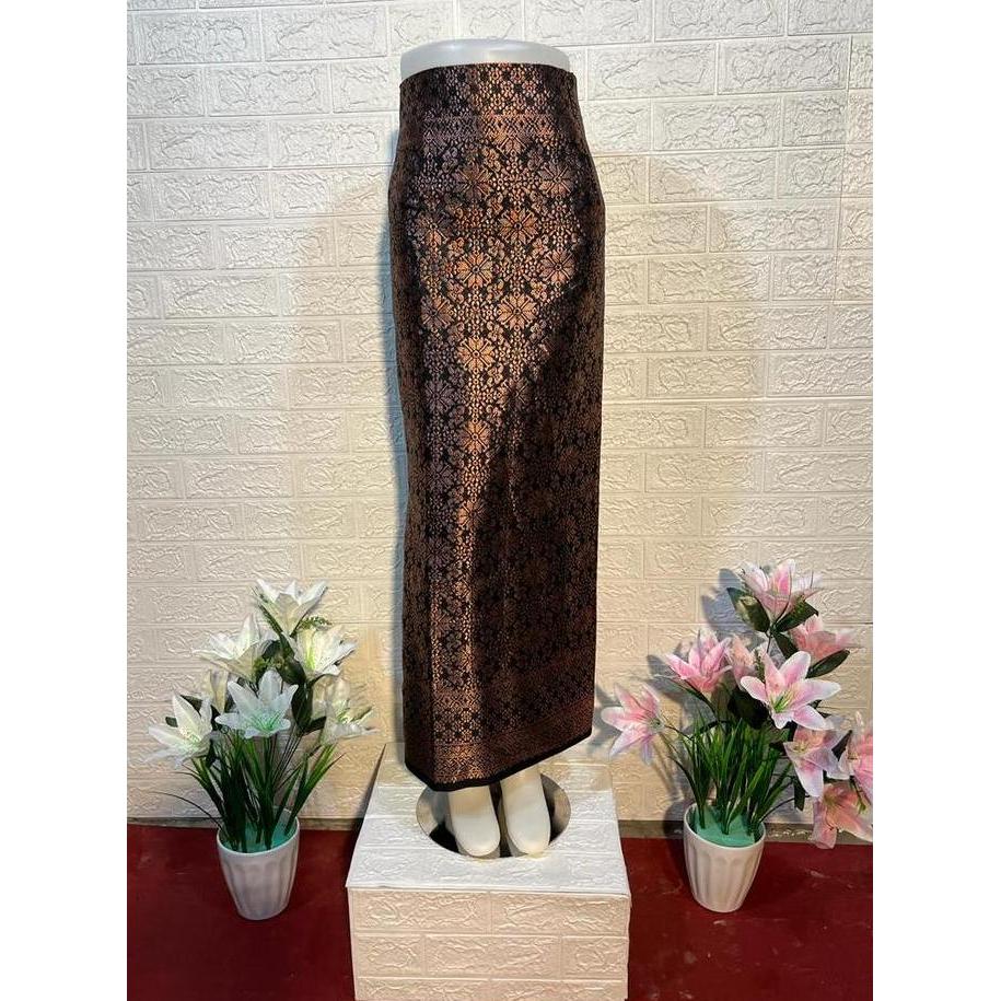 Rok Lilit Batik || Rok Songket Lilit Semi Paembang || Songket Tenun Palembang || Bawahan Kebaya Mode