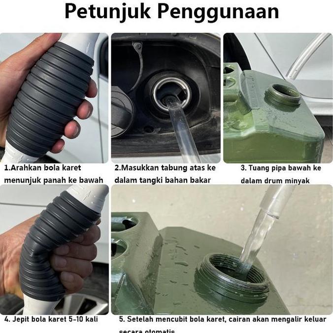 Airpro- Pompa Bensin Manual Alat / Pompa Minyak Transfer Pump Alat , Sedot Minyak / Pompa Tangan Pen