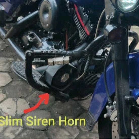 New Klakson Horn Sirene Tanpa Modul + Auxiliary Switch Horn Siren U Harley Goldwing Bmw Re Original 