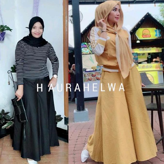 KULOT LEBAR PAYUNG KULOT PALLAZO HAURAHELWA