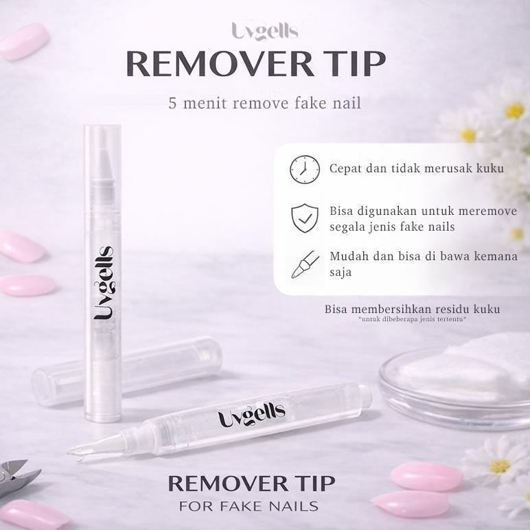 (BPOM) Remover Tip - All in one to remove fake nails - bisa digunakan untuk lem apa saja