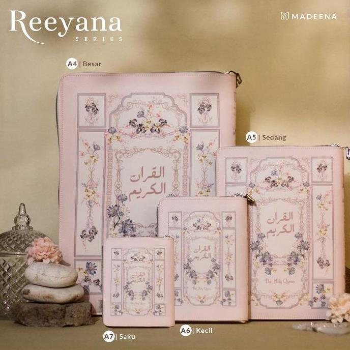 Mushaf AlQuran Kecil Saku Sedang Terjemahan Tajwid Warna Resleting A7 A6 A5 - Reeyana Zipper