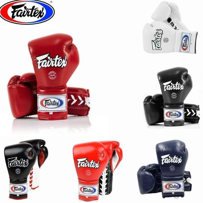 Sarung tinju Fairtex BGL7 Lace up / Boxing gloves muay thai gloves