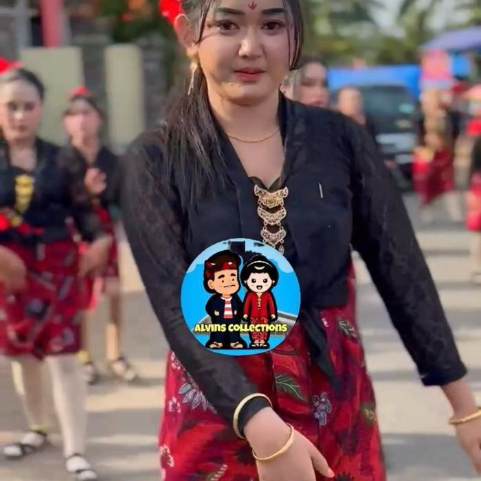 Baju Adat Marlena Premium Kebaya Hitam Size Anak Sampai Dewasa Jumbo / Marlena Full Furing Kebaya Hi