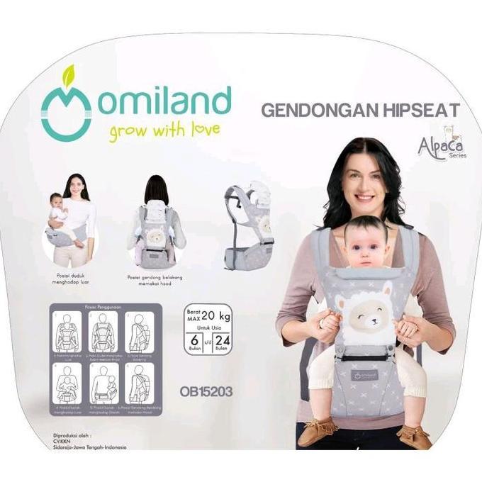 Omiland Gendongan Hipseat Alpaca Series