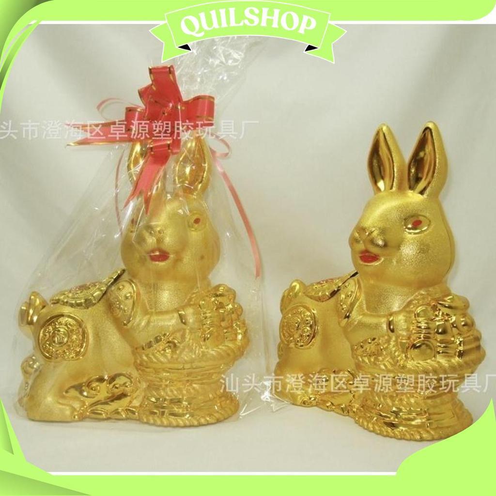 Tempat Permen Pajangan Kelinci Rabbit Tahun 2023 Hiasan Imlek V Cod