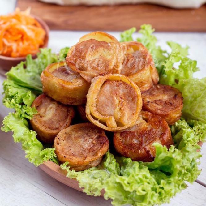 Egg Chicken Roll Roku Bento