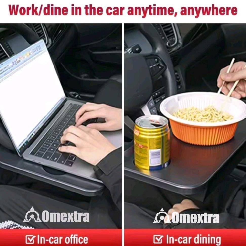 3 In 1 Omextra Meja Setir Mobil Side Pocket Jok Gap Filler Pengisi Celah Jok Mobil Car Seat Organize