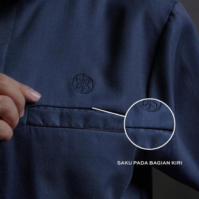 Grosir Gerai Hawa - Ghaly Kemeja Pria Lengan Pendek Baju Koko Dewasa Daily & Premium