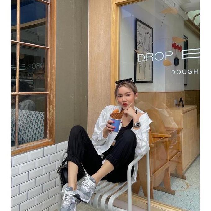 Promo  Alimama - Jogger Wanita - Celana Pants Pant Panjang Wanita Perempuan Olahraga Jogging Sport C