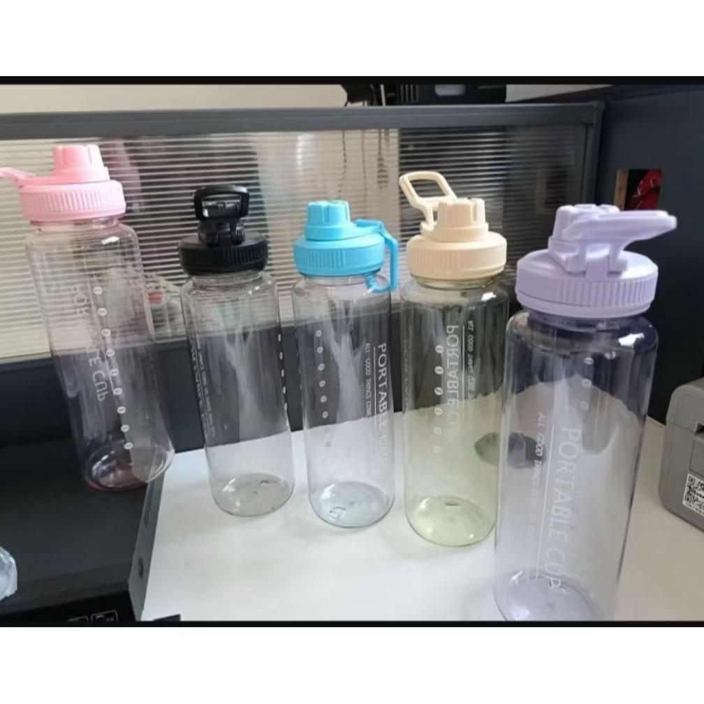 Botol Portable Cup 1000Ml Botol Plastik Portable Cup 1L Botol Minum 1 Liter Botol Portable Botol Min