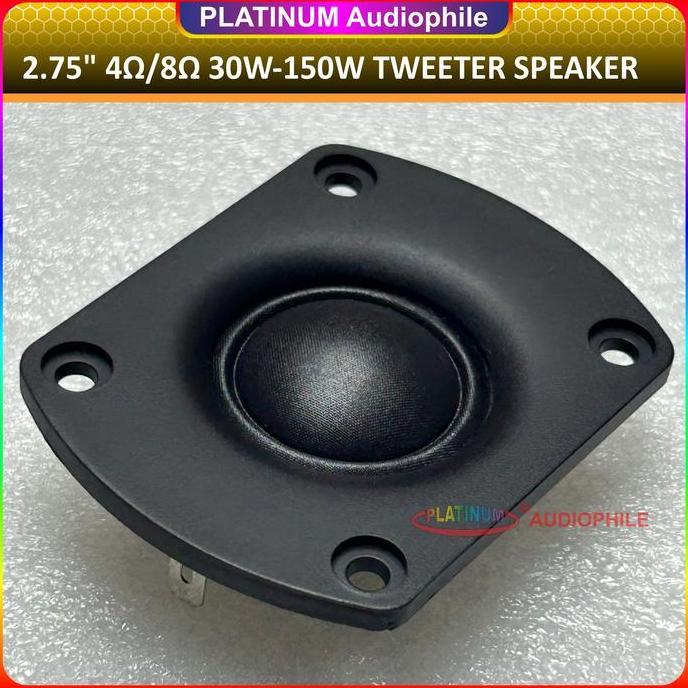 DE48 - Tweeter 2.75 Inch 4-8 ohm 150 Watt Silk Film Neodymium 2.75" Tweter speker Soundhits SQ-2754 