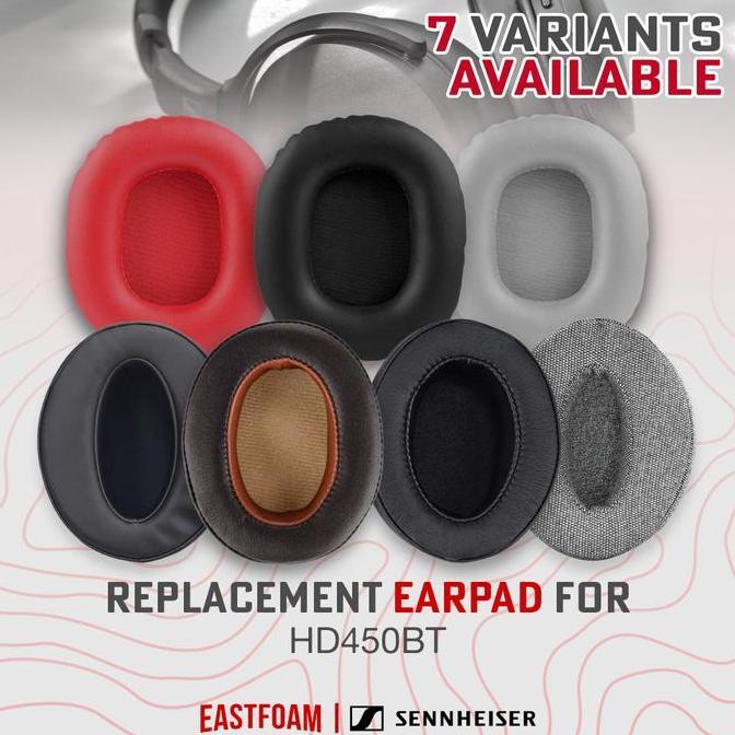DV237 >> Earpad Earcup Sennheiser HD450BT HD 450BT 450 HD450 BT Bantalan Busa