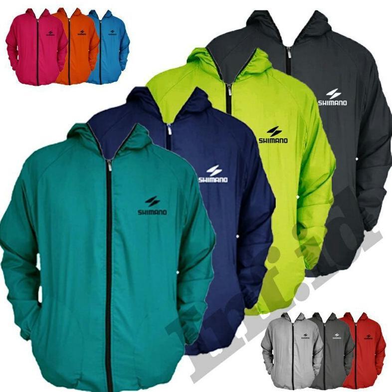 BEST SELLER JAKET PARASUT SAUNA OLAHRAGA LARI JOGGING BERSEPEDA JUMBO SHIMANO